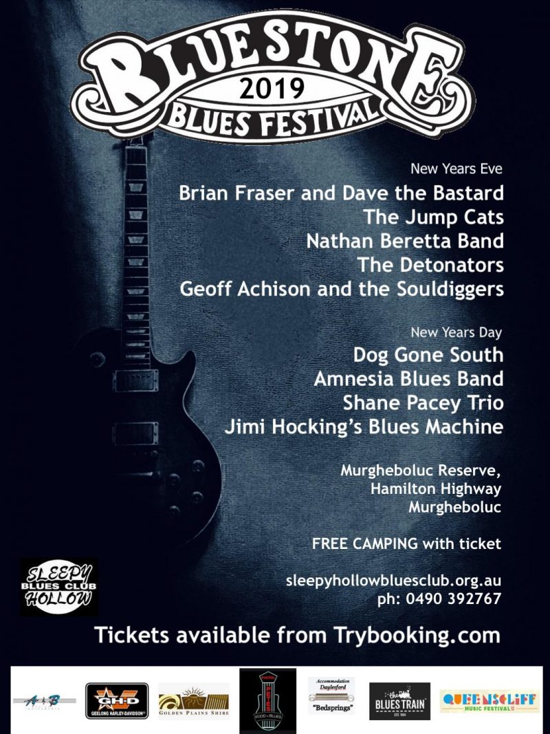 24th Bluestone Blues Festival - over New Year weekend