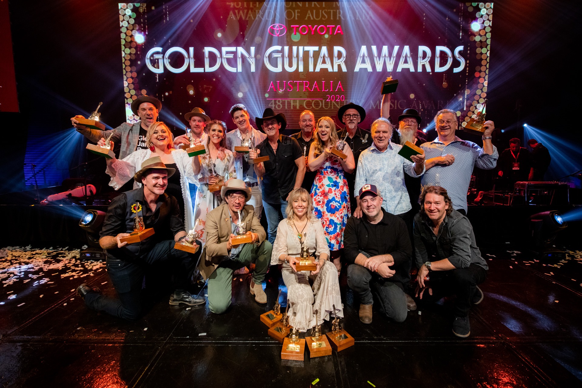 2020 Golden Guitar winners