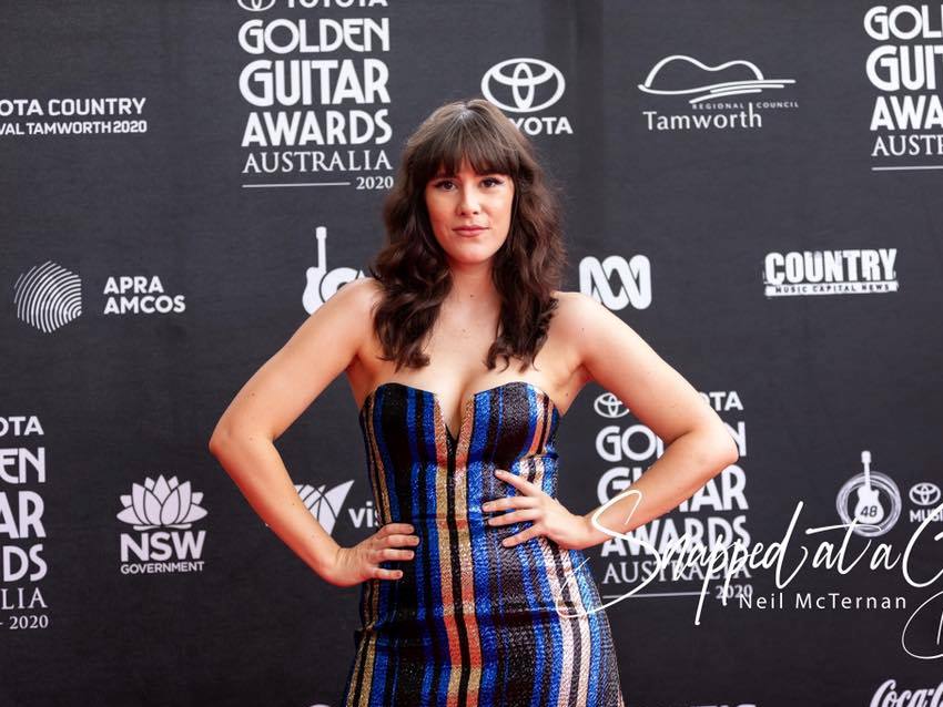 Hayley Marsten from Brisbane, nominated for Alt-Country Album of the Year 2020 in the Golden Guitar Awards for Spectacular Heartbreak’.