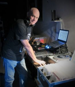 DJ Reckless Robin at the controls